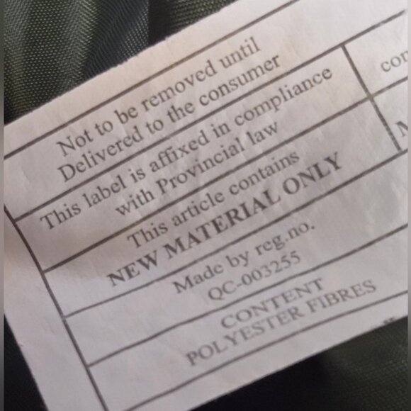 Joe Fresh Green Puffer Coat with Sherpa Lined Hood - Picture 11 of 11